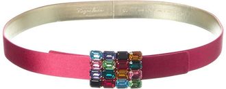 Roger Vivier Buckle Satin Belt
