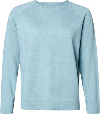Lind Truien & Vesten, Dames, Blauw, L, Wol, Karin Knit Pullover