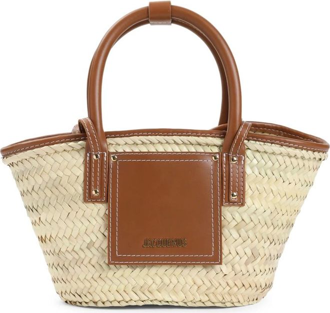 Handbags, female, Brown, ONE SIZE, Le petit panier Soli