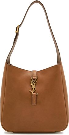 Saint Laurent Le 5 &aacute; 7 Leather Shoulder bag - Brown - One Size