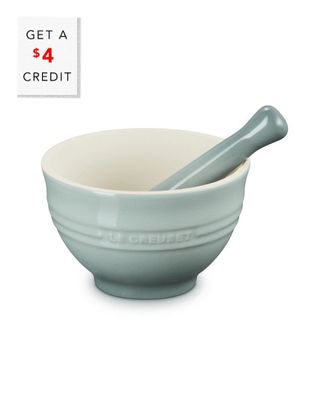 LE CREUSET Mortar & Pestle Sea Salt With $4 Credit