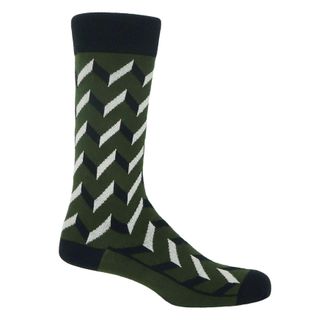 Peper Harow Optical Mens Socks - Earth