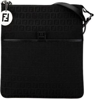 Fendi Pre-owned Cross Body Bags, female, Black, Size: ONE SIZE Pre-owned Crossbody Bag
