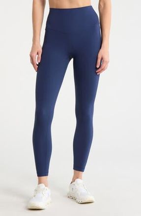 Yogalicious Everyday Flex High Waist Ankle Leggings in Naval Blue at Nordstrom Rack, Size X-Small