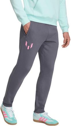 adidas Messi Fleece Joggers in Aurora Onyx at Nordstrom, Size Xx-Large R