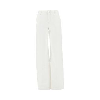 Emporio Armani Cotton drill J2H pants Woman 28