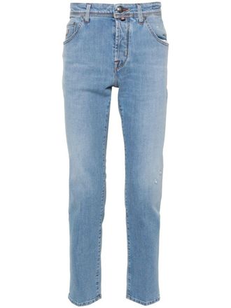 Jacob Cohen Jeans Scott slim a vita bassa - Blu