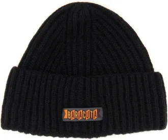 Baracuta Black Logo Beanies Hat