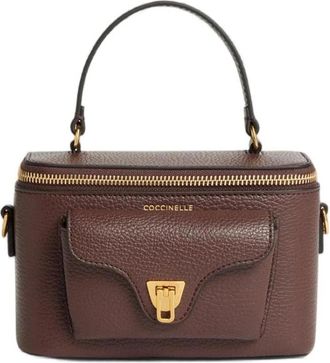 Coccinelle Beat Generation Mini Vanity Case - Dames - Handtassen - Rood - ONE Size - Katoen - Tassen