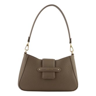 Pourchet Tassen, Dames, Grijs, ONE Size, Leer, Fleuves Moyen mod&egrave;le (Mm)