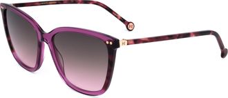 Carolina Herrera Womens 55 mm Cyclamen Sunglasses