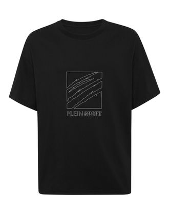 Plein Sport T-Shirt Ronde Hals Ss Scratch
