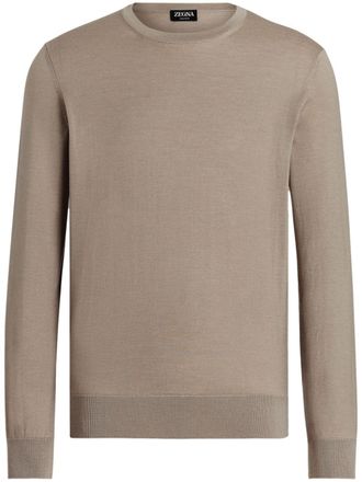 Ermenegildo Zegna crew-neck sweater - Neutrals