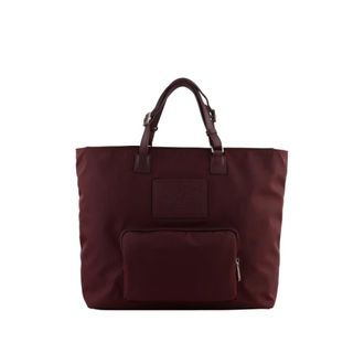 Pourchet Tassen, Dames, Rood, ONE Size, Leer, Cabas Escale