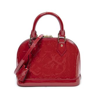 Louis Vuitton Pre-owned Womens Alma BB Handbag - Red - One Size