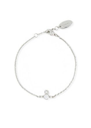 Vivienne Westwood London Orb Bracelet, Bracelet, Crystal-embellished - Silver - One Size