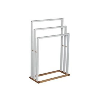 MSV Msv - Toallero Bamb&uacute; Y Mdf Blanco