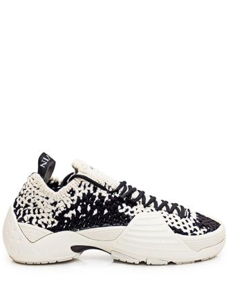 Lanvin Flash knit sneakers - White