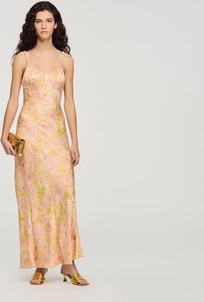 Sandro Flower print maxi dress