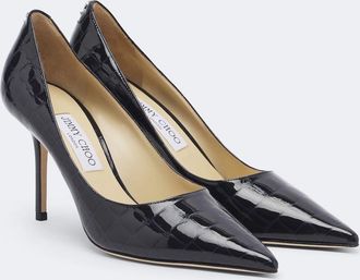Jimmy Choo London Salones Love de piel grabada