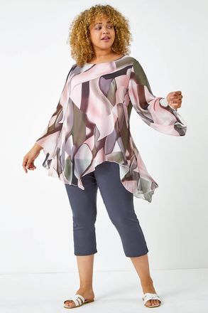 Roman Cropped Stretch Trouser