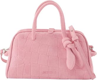Jacquemus Le Petit Turismo - Dames - Handtassen - Roze - ONE Size - Katoen - Tassen