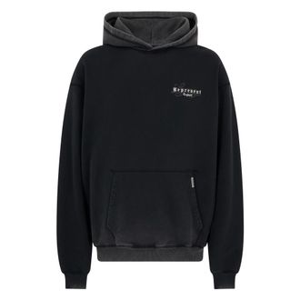 Represent Hoodies, male, Gray, Size: 2XL Hooded sweatshirt with embroidered logo