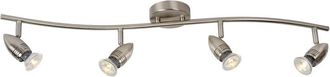 Lucide Lucide - caro-led - Ceiling Spotlight Bar - led - GU10 - 4x5W 2700K - Satin Chrome