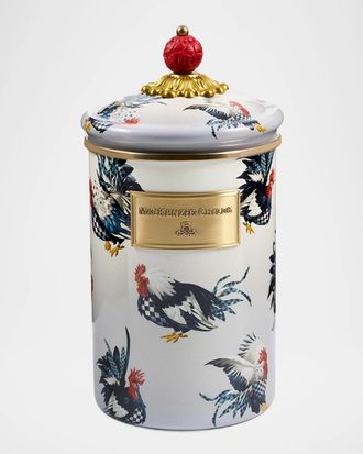 MacKenzie-Childs Henhouse Large Canister