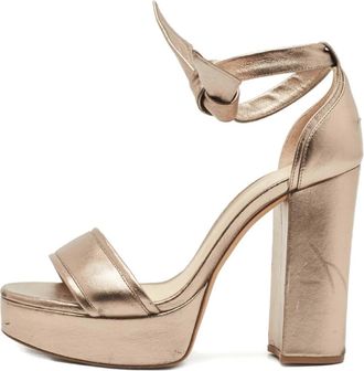 Alexandre Birman Sandali con tacco - Oro