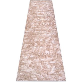 RugsX Alfombra De Pasillo Solid Beige 30 Hormig&oacute;n Beige 150x330 Cm