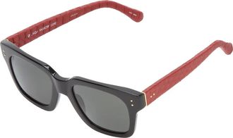 Linda Farrow squared bi-colour sunglasses - Nero
