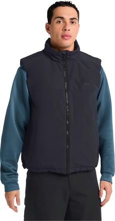 Jack Wolfskin Kurzweste JACK WOLFSKIN GLACIER SHIELD VEST M, Herren, Gr. S, blau (schwarz navy), Obermaterial: 100% Polyamid. Futter: 100% Polyester. Wattierung: 10