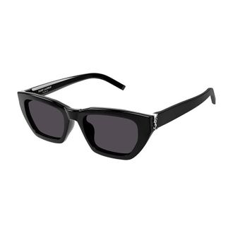 Saint Laurent Cat-Eye Full Rim Sunglasses - Black