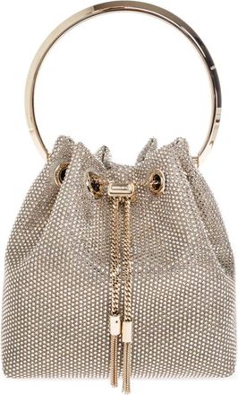 Jimmy Choo London Bon Bon Bag - Dames - Schoudertassen - Geel - ONE Size - Tassen