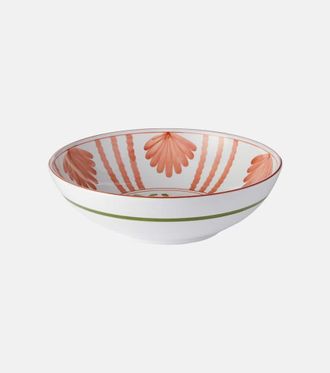 Cabana Blossom ceramic salad bowl