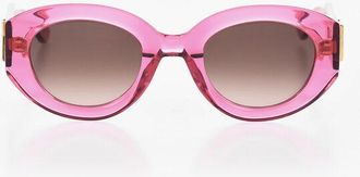 Emmanuelle Khanh Transparent Effect Oval Sunglasses size Unica