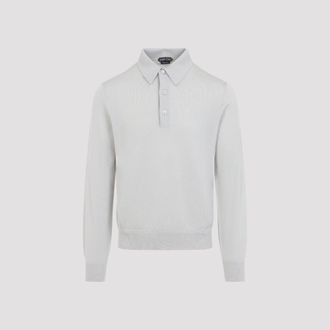 Tom Ford kasjmier zijden poloshirt