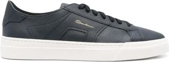 Santoni Sneakers - Heren - Sneakers - Blauw - 45 EU - Schoenen
