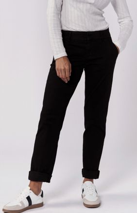 Dear John Denim Hampton Trouser Cut Pant In Black