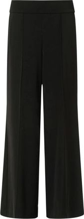 Comma Wijde broek - Dames - Wijde Broeken - Zwart - XL - Broeken