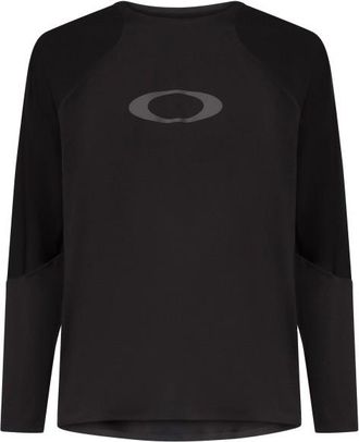 Oakley Seeker Airline L/S Jersey Velotrikot f&uuml;r Herren | schwarz