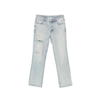 Cole Buxton Distressed Acid-wash Jeans