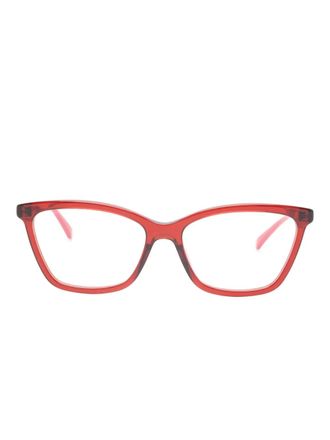 Gucci Occhiali cat-eye - Rosso