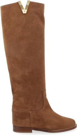 Via Roma 15 Dames, Schoenen, Bruin, Maat: 40 EU Velours