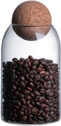 OEM Tarro De Cristal Para Almacenar Alimentos, Tarro De Cocina Transparente, Ideal Para T&eacute;, Dulces Y Especias (800 Ml)
