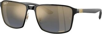 Ray-Ban Authentieke Stijlvolle Brillen- Premium Kwaliteit - unisex - Zonnebrillen - Zwart - 59 MM - Accessoires