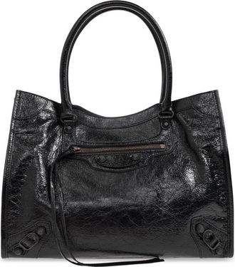 Balenciaga Handbags, female, Black, Size: ONE SIZE Le City Tote Small