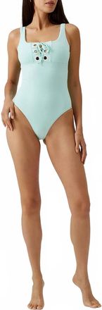 Melissa Odabash London One Piece Swimsuit In Mint