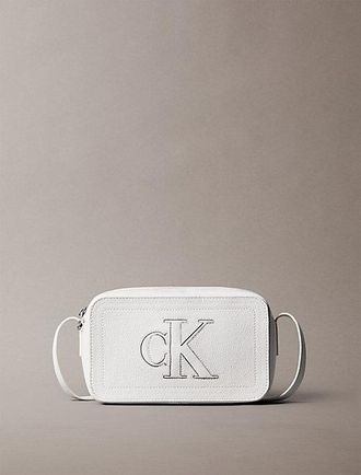 Calvin Klein Bolso Bandolera Tipo C&aacute;mara Con Monograma Distintivo
